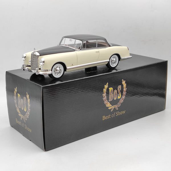 BOS 1/18 Mercedes-Benz 300B Pininfarina 1955 BOS124 Resin Model Limited Black