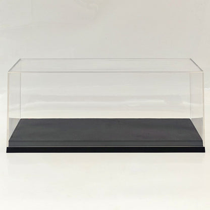 1:18 Dustproof Acrylic Display Case Flocked Base For Diecast Car Collectibles Storage