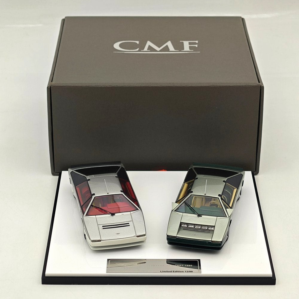 CMF 1/43 Bulldog Concept 1980 Double Set Resin Model Car Ltd Ed 99 Sets