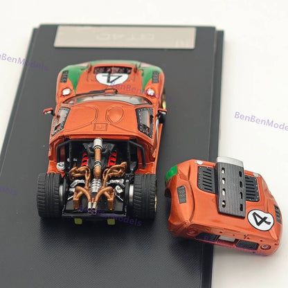 RM 1:64 GT40 Hood Magnetic Limited Edition Alloy Car Model - Two Styles