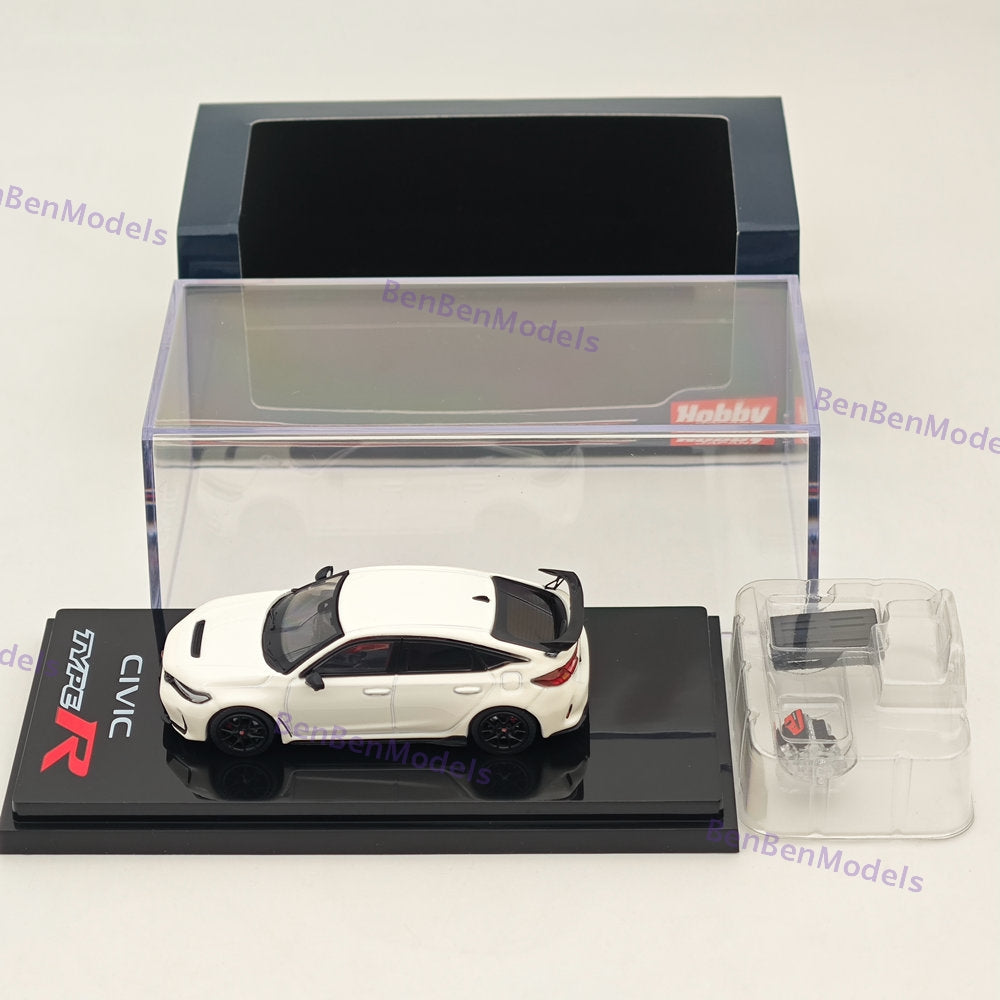 1:64 Hobby Japan CIVIC TYPE R (FL5) White with Engine Display Model Championship