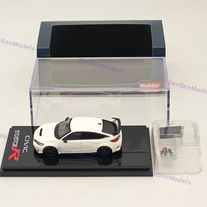 1:64 Hobby Japan CIVIC TYPE R (FL5) White with Engine Display Model Championship