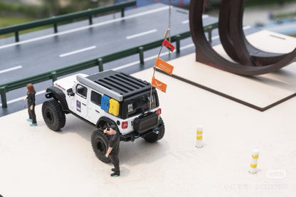 GCD 1/64 Alashan Hero Meeting Diorama Set HEC 2026 Diecast Toys Car Model Gifts