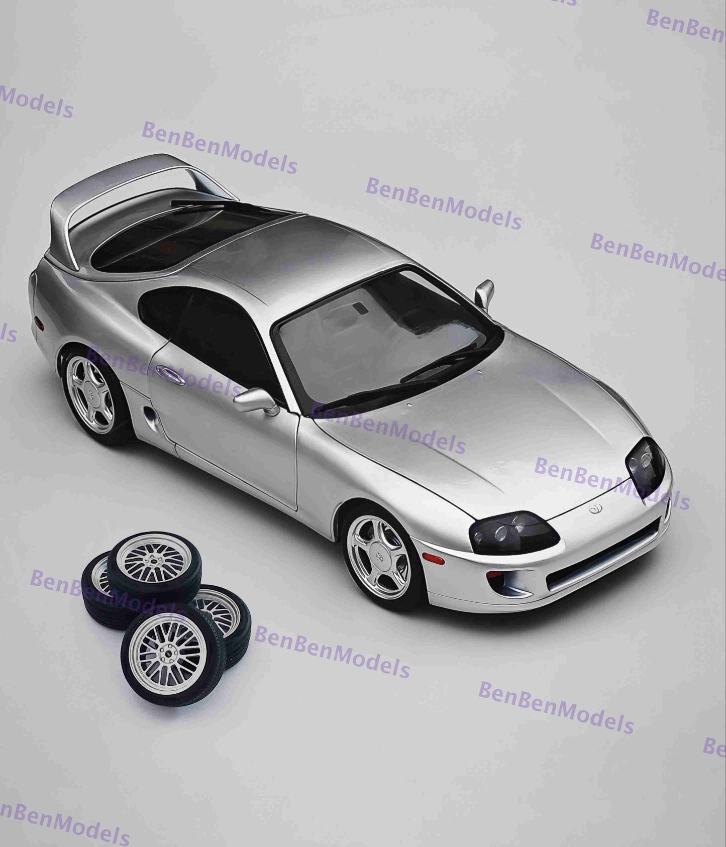 Pre-sale 1/18 WHELART Toyota Supra A80 Coupe Full-open type Diecast Model Car