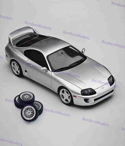 Pre-sale 1/18 WHELART Toyota Supra A80 Coupe Full-open type Diecast Model Car