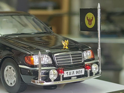 WTX 1:43 W140 V12 Thai Royal S-Class Resin Car Model Collectible Gifts Limited