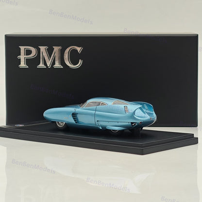 PMC 1/43 Alfa Romeo B.A.T. 7 1954 Blue Resin Model Car Limited Edittion 111