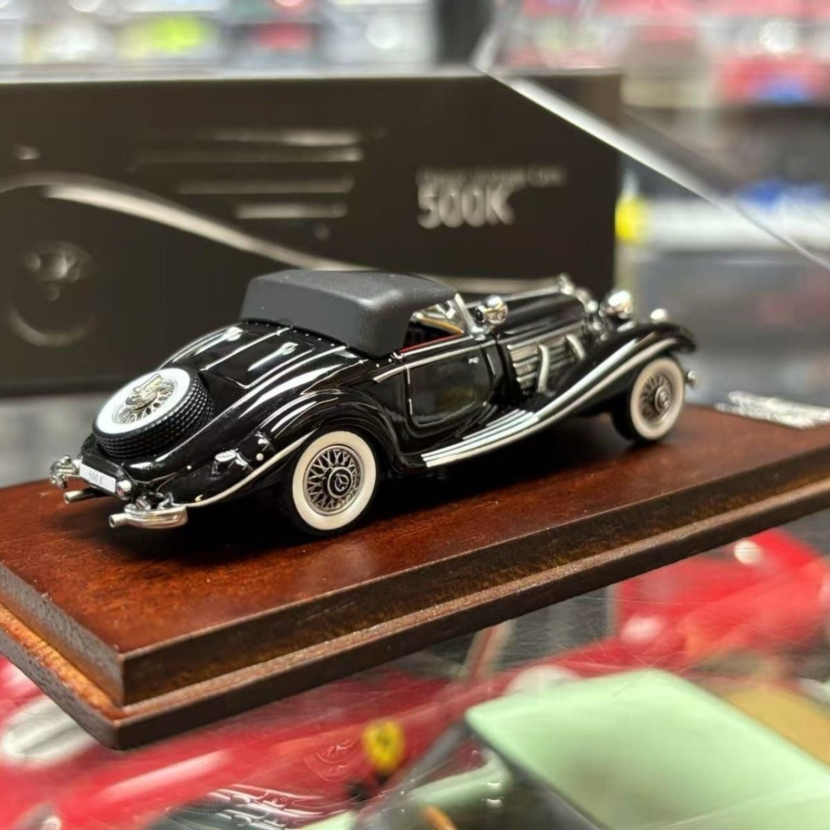 Liberty 1/64 Mercedes-Benz 500K Classic Vintage Diecast Toys Car Models Collectible Gifts