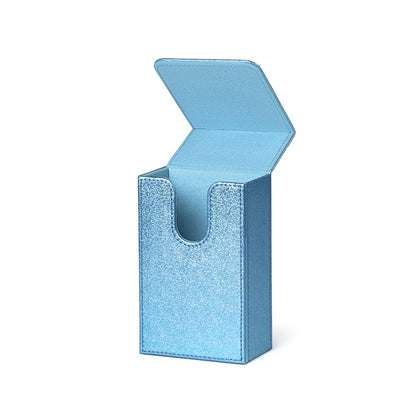Holographic PU Magnetic Tarot POKEMON TCG PTCG CCG Deck Box Flip Top Card Storage Case