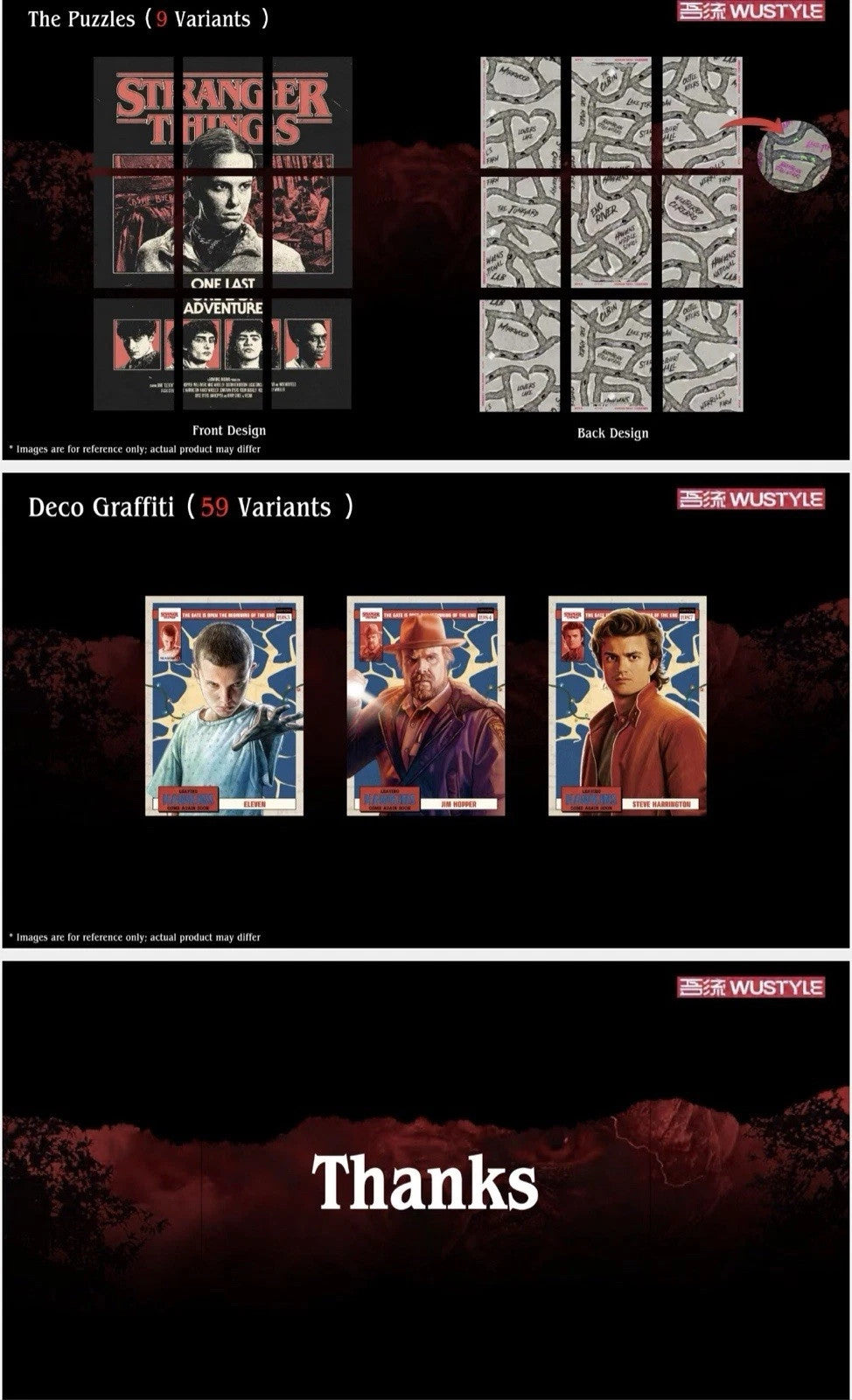 WUSTYLE IN STOCK 2026 Stranger Things Retro Cards Booster Box Factory Sealed