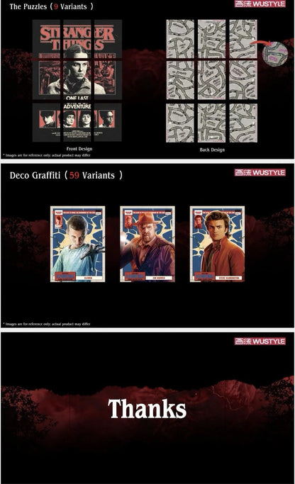 WUSTYLE IN STOCK 2026 Stranger Things Retro Cards Booster Box Factory Sealed