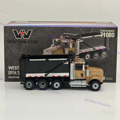 1/50 DM WESTERN STAR 4900 SFFA Tandem Axle Dump Truck Collectible Diecast 71080
