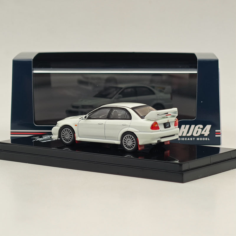 Hobby Japan 1/64 Mitsubishi Lancer GSR Evolution VI (CP9A)1999 HJ642033AW White