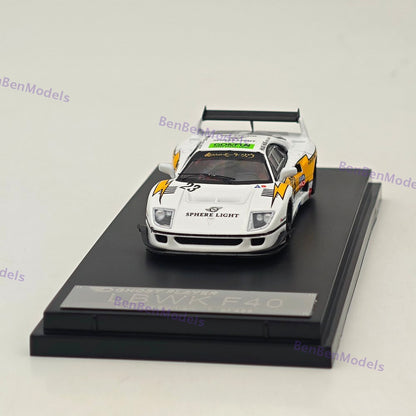 1/64 Ghost Player F40 #23 LBWK Racing Sports Model Diecast Metal Car Limited