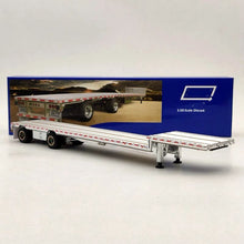 Weiss Brothers 1:50 drop deck Trailer Only WBR027-1701 Diecast Models Truck Aluminum/Silver