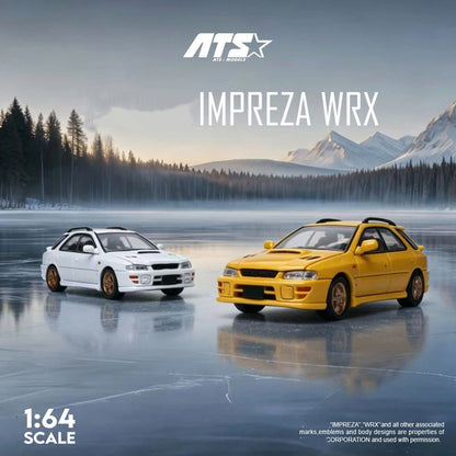 Pre-order ATS 1:64 Subaru Impreza (1st Gen) WRX WRC Diecast Model Car Limited