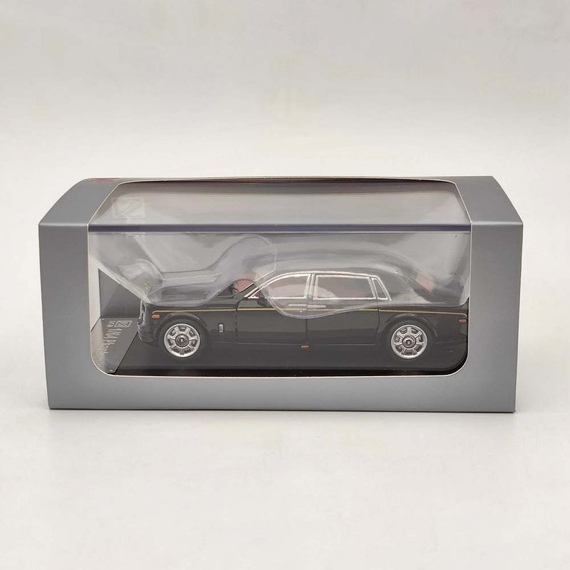 DCM 1/64 Rolls-Royce Phantom VII 7 6 Open the doors Diecast Models Car Black Toys Gift