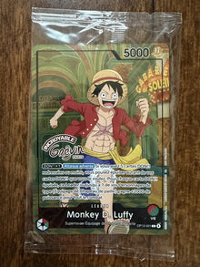 Monkey.D.Luffy (OP13-001) -One Piece Card Promo Musée Grevin - Inhand