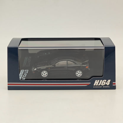 Hobby Japan 1/64 Toyota CELICA GT-FOUR ST205 JDM STYLE Black HJ642064ABK Diecast Models Car Collection