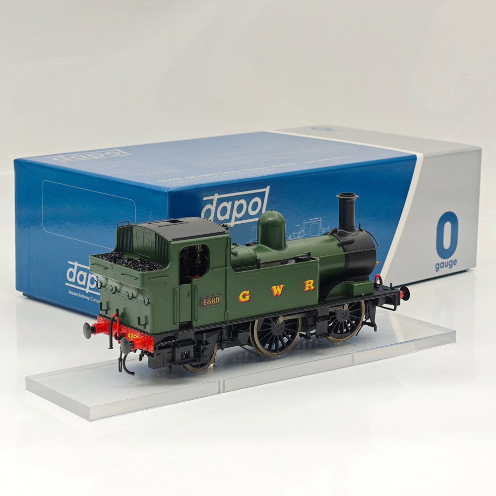 Dapol 7S-006-004 O Gauge 48xx Class 0-4-2T Green Lettered 'GWR' 4869 DCC