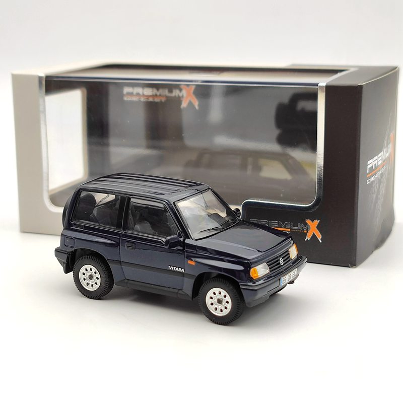Premium X 1:43 SUZUKI VITARA 1992 PRD328 Diecast Models Car Collection DARK BLUE Toys Gift