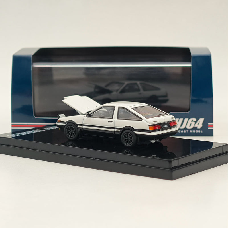 Hobby Japan 1/64 Toyota SPRINTER TRUENO GT APEX (AE86) JDM Style White HJ641052AWB Diecast Model Car