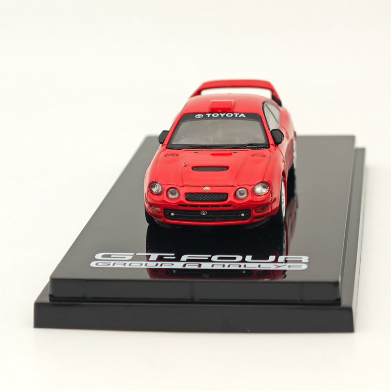 Hobby Japan 1/64 Toyota CELICA GT-FOUR WRC Edition (ST205) Customized Version / 8 Spokes Wheel HJ641064CR SUPER RED Ⅳ Diecast Models Car Collection