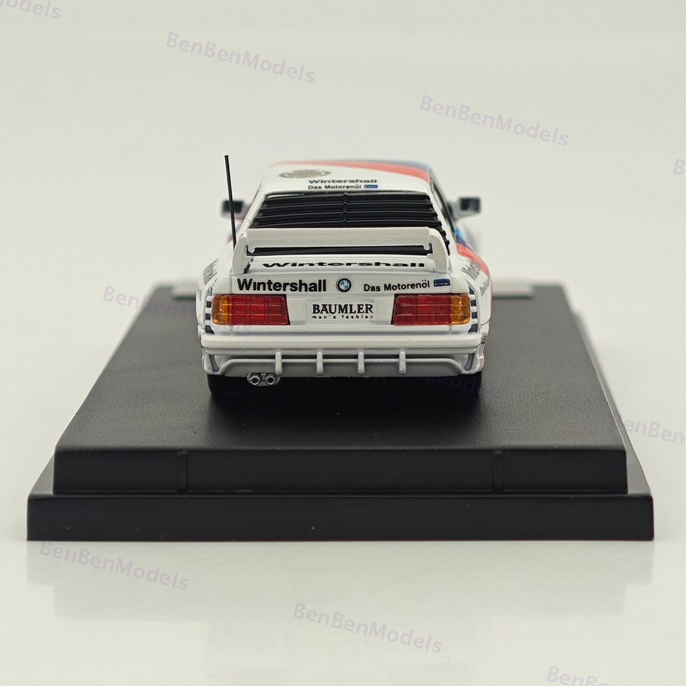 1/64 SW BMW LTO E30 M3 - Warsteiner Racing White Diecast Model Car Collection