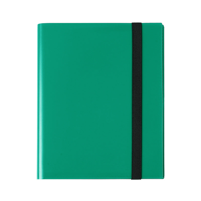 Elastic Band 9 Pocket Card Album Large Capacity 360 Slots PP Card Holder Book for Sports & TCG Collectible Trading Cards