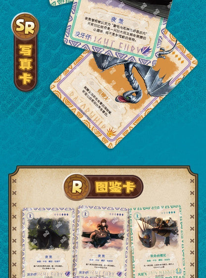 IN STOCK Kayou How To Train Your Dragon Card Dragon Hunt Wind Rider Anime Box