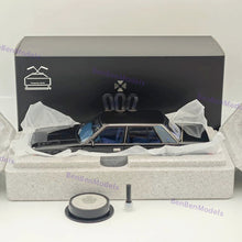 1/18 Toyota Crown Seventh Generation MS122 Black / Blue Interior Diecast