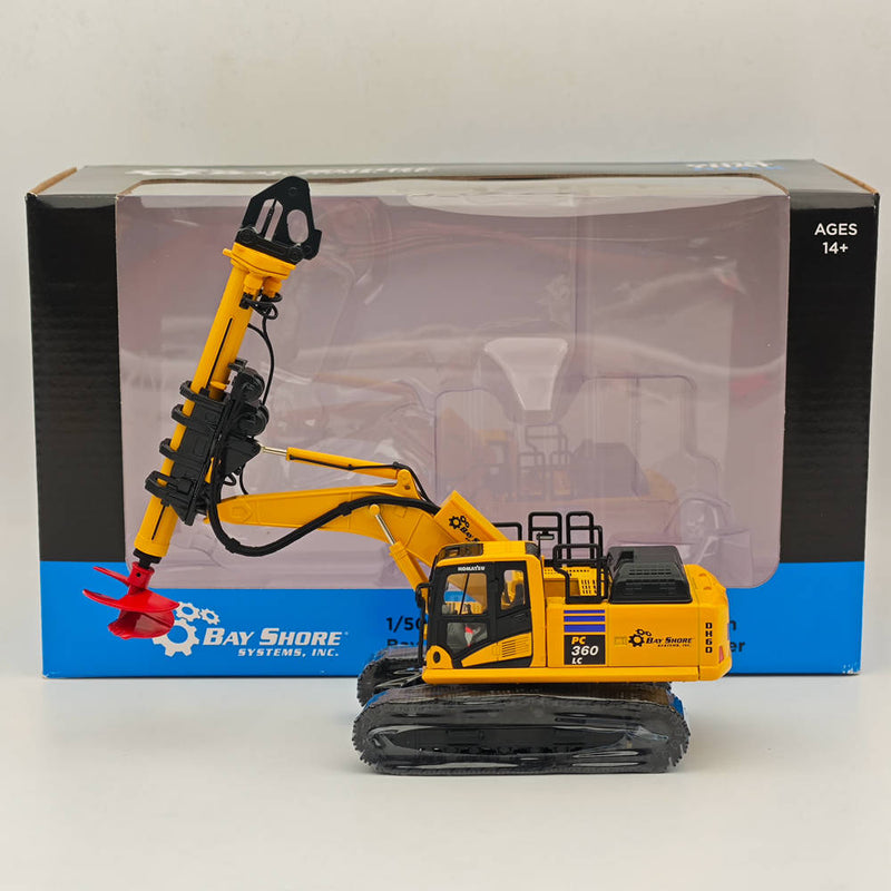 FIRST 1/50 Komatsu PC360LC-11 with Bay Shore Systems DH60 Drill & Augerr 50-3414