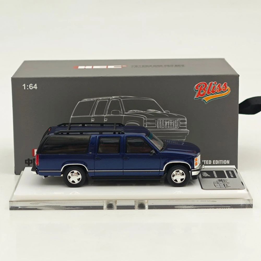 Bliss 1:64 Suburban GMT400 SUV Sports Model HEC Beijing Exclusive Ltd 499 Diecast Model Car