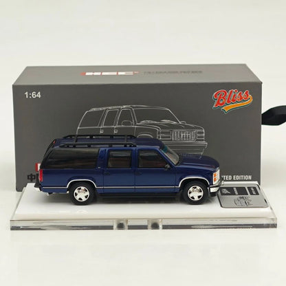 Bliss 1:64 Suburban GMT400 SUV Sports Model HEC Beijing Exclusive Ltd 499 Diecast Model Car