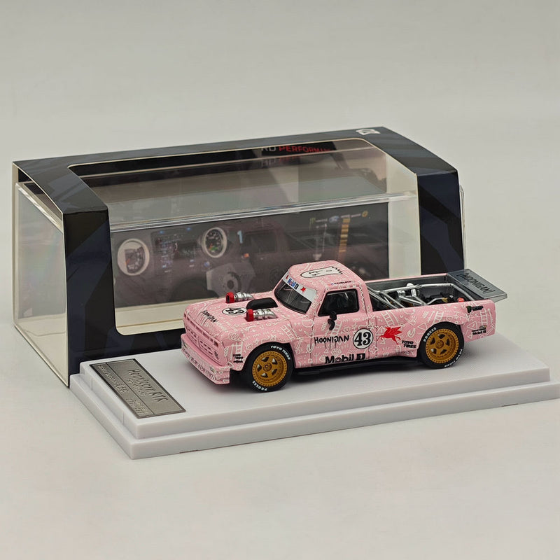 SW 1:64 Ford 1965 Mustang RTR F150 Pickup Sports Pink Diecast Model Limited