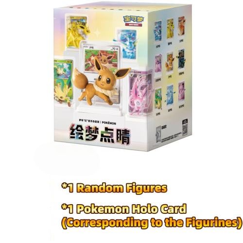 Pokémon Chinese Dream Drawing Vol.3 Eeveelution Figure Set Blind Box Confirmed