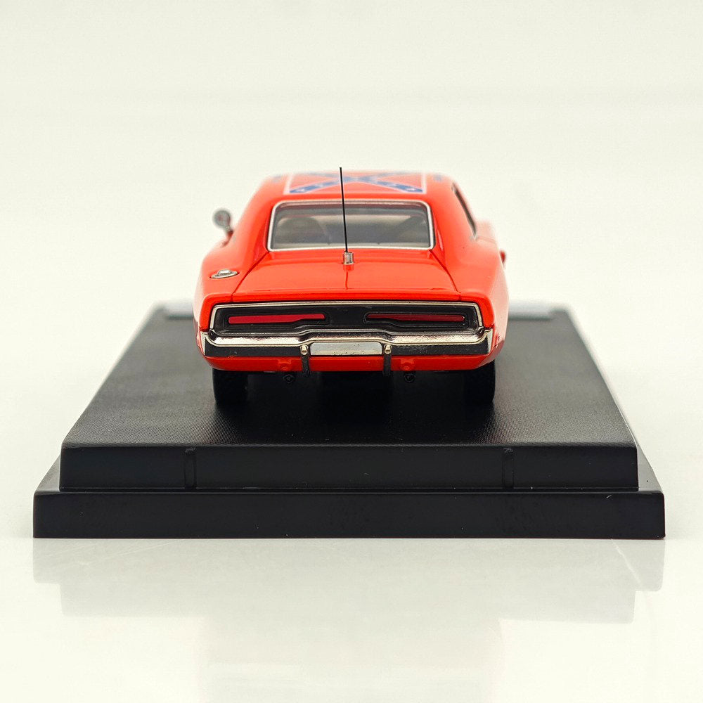Mini Forge 1:64 1969 Charger General Lee Red with 1600 HP Twin-Turbo LS Diecast Motor
