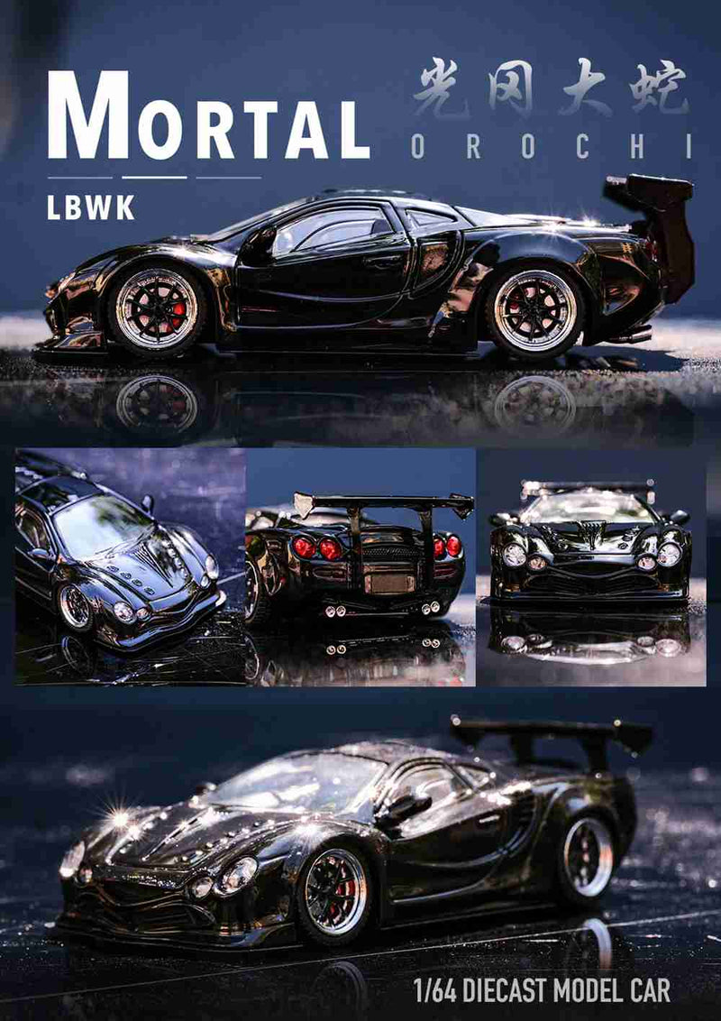 Mortal 1:64 MITSUOKA Orochi LBWK Diecast Toys Car Models Hobby Collection Gifts Limited Edition