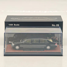 WTX 1 64 W140 S600 Stretch Limousine Black Diecast Model Collectible Display Car