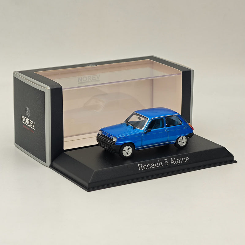 1/43 Norev Renault 5 Alpine 1977 Diecast Model Cars Limited Collection Blue