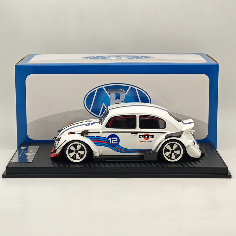 1/18 RAM Collectibles Volkswagen VW Beetle RWB Robert Design White Resin Limited