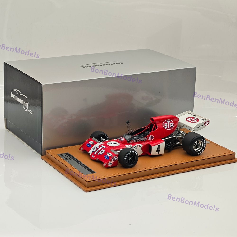 Tecnomodel 1/18 March 721X 1972 Monaco GP Niki Lauda #4 TM18-288D Resin Model