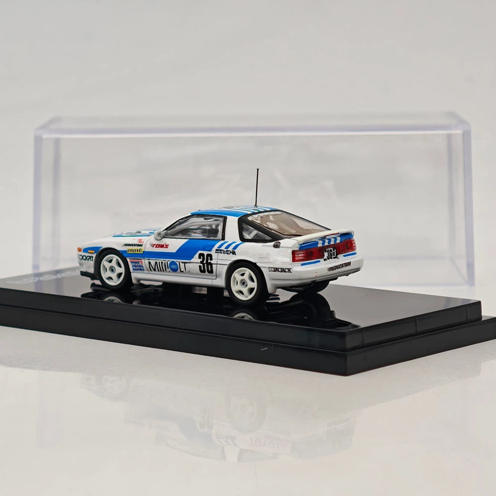 Hobby Japan 1/64 Supra MA70 Turbo Minolta 88 Biyo 89 Fujitsuten TOM'S 90 Diecast