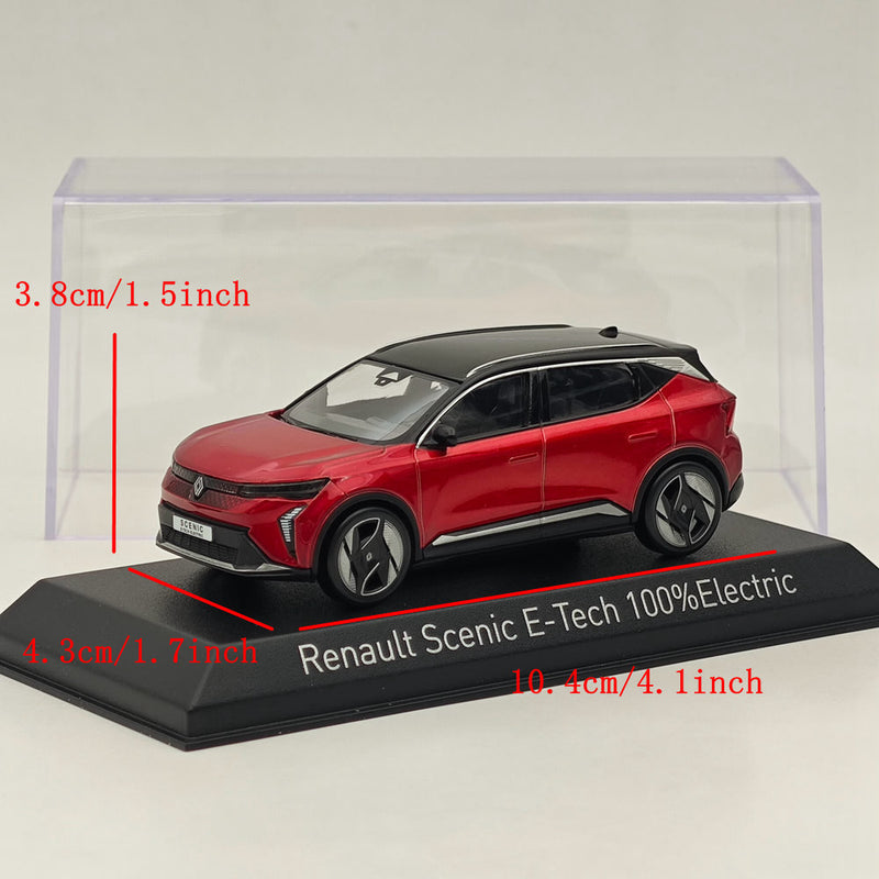 1/43 Norev Renault Scenic E-Tech 100% Electric Flame Red Diecast Model 2024