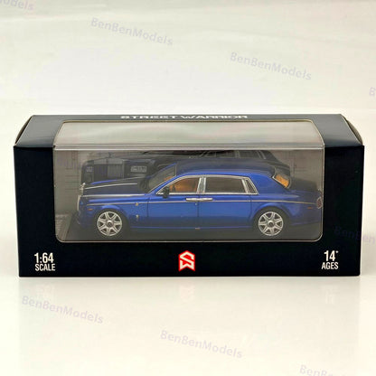 1:64 SW Rolls-Royce Phantom VII 7 Luxury Sedan Sports Model Diecast Metal Car