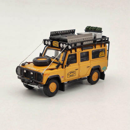 Master 1:64 Land Rover Defender 110 Camel Cup Diecast Model - Collector's Gift | UK Addresses Only