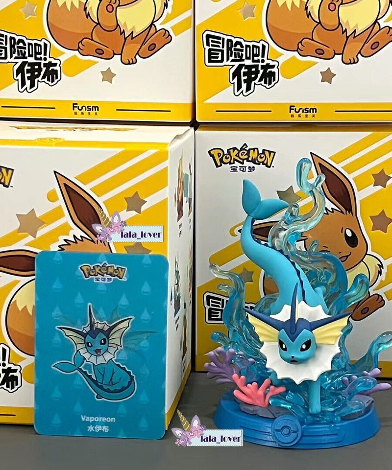 Funism Pokémon Eevee Evolution Adventure Series 2 Case of 9 Blind Boxes Sylveon