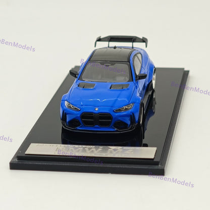 1:64 SW BMW G82 M4 Wide-Body Modified - Portimao Blue Diecast Model Car Limited