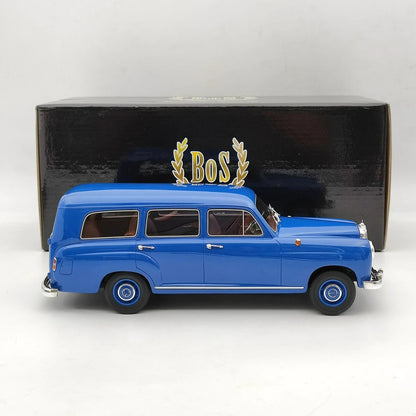 BOS 1/18 180D Universal Blue 1954 BOS077 Resin Model Limited Edition Collection Used