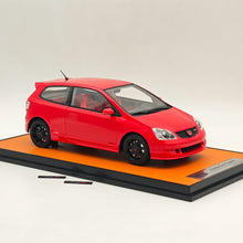 RAM Collectibles 1/18 Honda Civic Ep3 Type R Championship 2004 Rouge RM-0016 Modèle de voiture en résine Collection limitée